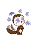 光合成くんとラベンダーちゃん（個別スタンプ：4）