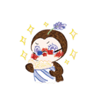 光合成くんとラベンダーちゃん（個別スタンプ：7）