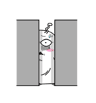 赤 カタツムリ（個別スタンプ：7）