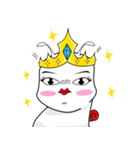 赤 カタツムリ（個別スタンプ：22）