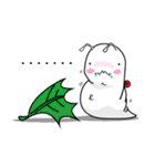 赤 カタツムリ（個別スタンプ：24）
