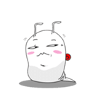 赤 カタツムリ（個別スタンプ：28）