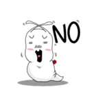 赤 カタツムリ（個別スタンプ：32）