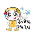 Hi！！ my name is Yami..^^（個別スタンプ：4）