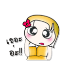 Hi！！ my name is Yami..^^（個別スタンプ：7）