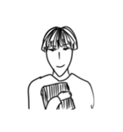 40人のイケメン笑（個別スタンプ：23）