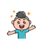Si Mamat（個別スタンプ：38）