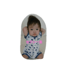 けいしゅん。双子の我が子（個別スタンプ：1）