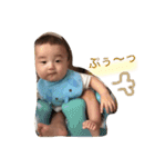 おもしろかわいい赤ちゃんの日常（個別スタンプ：1）