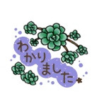 かわいい多肉植物（個別スタンプ：14）