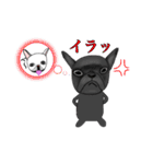 フレンチブル 『ぶん太』と『あられ』（個別スタンプ：29）