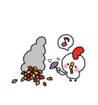 ひよ4 秋ver（個別スタンプ：7）