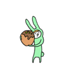 うさぎになりたかった人間。（個別スタンプ：14）