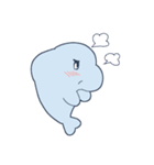 Cute Dolphin and Cute Shark（個別スタンプ：25）