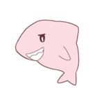Cute Dolphin and Cute Shark（個別スタンプ：34）