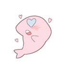 Cute Dolphin and Cute Shark（個別スタンプ：36）