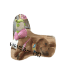 むくアンドりく（個別スタンプ：6）