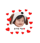 SARA❤️【女の子ベビーの使えるスタンプ】（個別スタンプ：4）