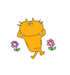細目ねこ（個別スタンプ：1）