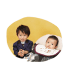 あおちゃんとはるちゃんだよ！（個別スタンプ：5）