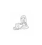 姫と犬（個別スタンプ：8）