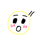 変な顔！！（個別スタンプ：16）