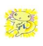 ウーパールーパーまゆさん！（個別スタンプ：2）