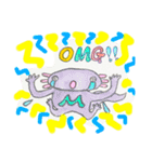 ウーパールーパーまゆさん！（個別スタンプ：9）