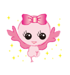 The Pink Bird 〜幸せのピンクバード〜（個別スタンプ：13）