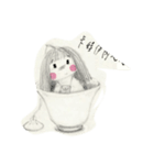 silence sunny girl（個別スタンプ：4）