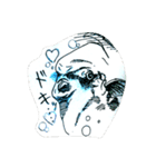 強面マンボウ（個別スタンプ：6）