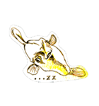 強面マンボウ（個別スタンプ：7）