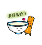 Soybean milk and Fried bread stick（個別スタンプ：1）