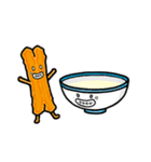 Soybean milk and Fried bread stick（個別スタンプ：7）