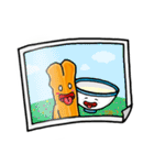 Soybean milk and Fried bread stick（個別スタンプ：8）