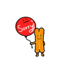 Soybean milk and Fried bread stick（個別スタンプ：37）