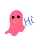 pinky ghost（個別スタンプ：2）