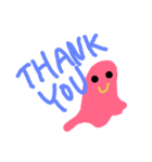 pinky ghost（個別スタンプ：7）