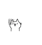 まっしろねこさん（個別スタンプ：13）