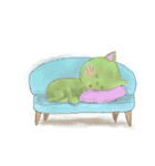 かびねこ（個別スタンプ：2）