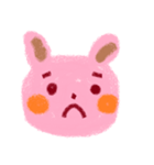 うさぎちゃん表情（個別スタンプ：4）