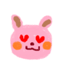 うさぎちゃん表情（個別スタンプ：6）