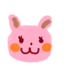 うさぎちゃん表情（個別スタンプ：9）