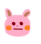 うさぎちゃん表情（個別スタンプ：10）