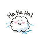 Animations of a cute cloud.（個別スタンプ：2）