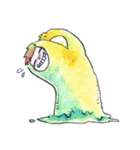 泣いたり笑ったりする（個別スタンプ：1）