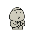 おにぎり太郎とメガネ先輩（個別スタンプ：5）