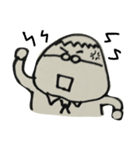 おにぎり太郎とメガネ先輩（個別スタンプ：12）