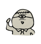 おにぎり太郎とメガネ先輩（個別スタンプ：14）