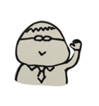 おにぎり太郎とメガネ先輩（個別スタンプ：16）